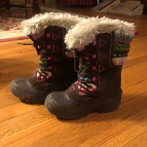 North Face Heat Seeker Girls Winter Boots Size 3